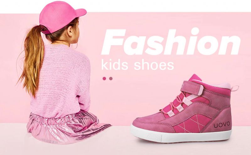 Avila Unisex Fashion Kindersneakers - Roos