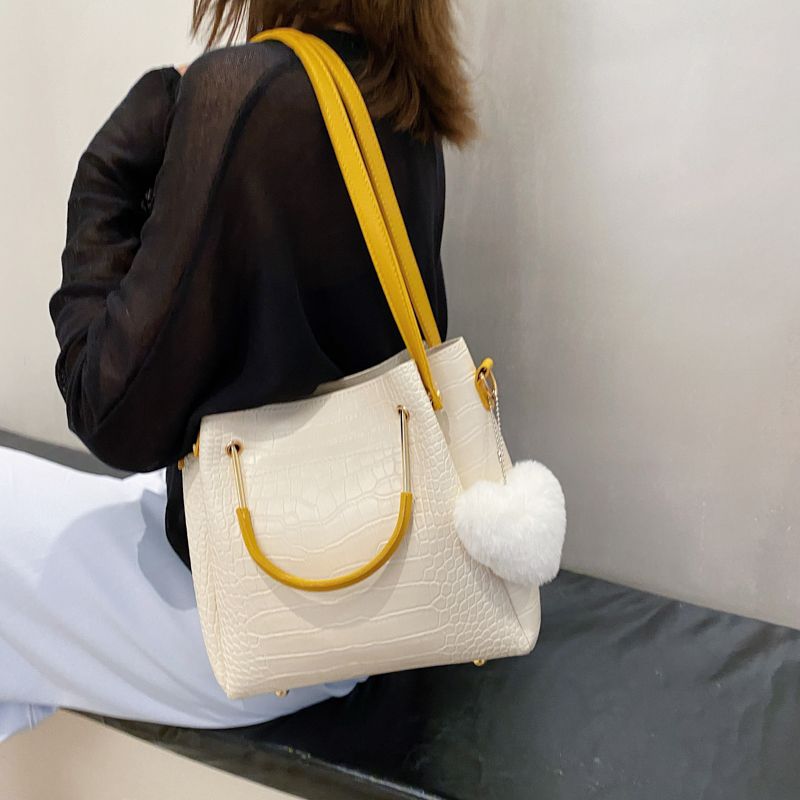 Axcel Vrouwen Leren Luxe Handtas - Zwart