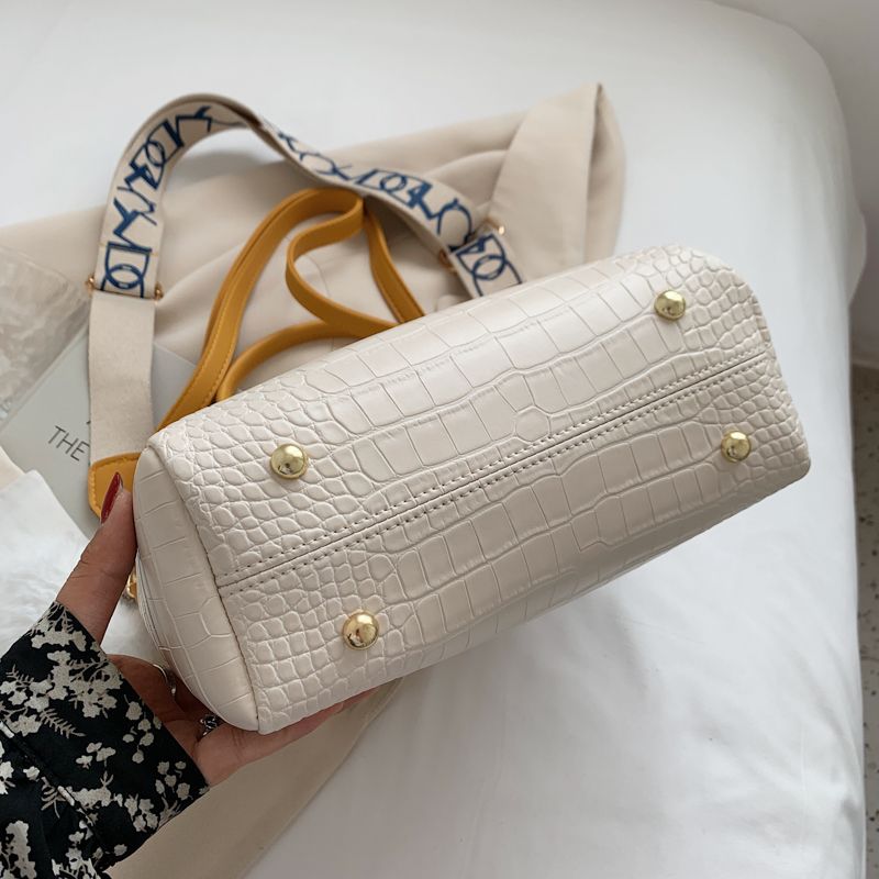 Axcel Vrouwen Leren Luxe Handtas - Zwart