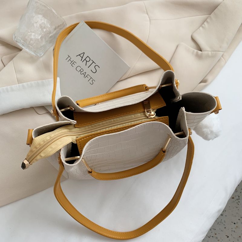Axcel Vrouwen Leren Luxe Handtas - Zwart