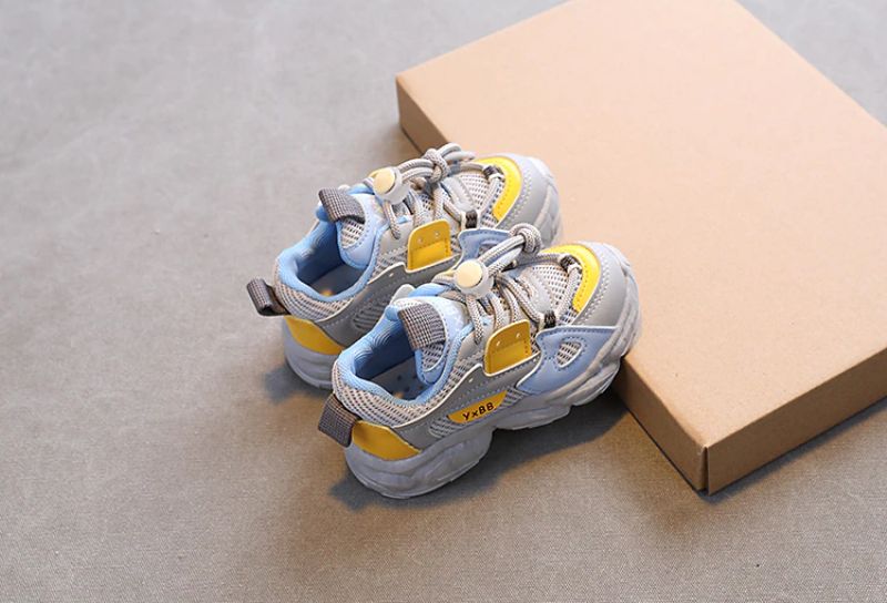 Ayala Unisex Kids Casual Sneakers - Beige