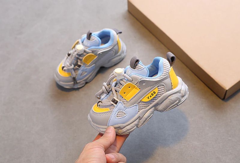 Ayala Unisex Kids Casual Sneakers - Beige