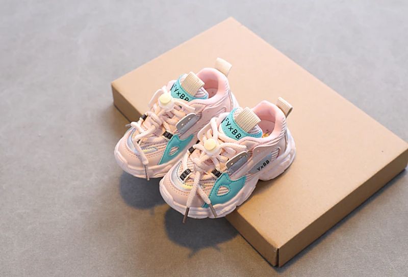 Ayala Unisex Kids Casual Sneakers - Beige