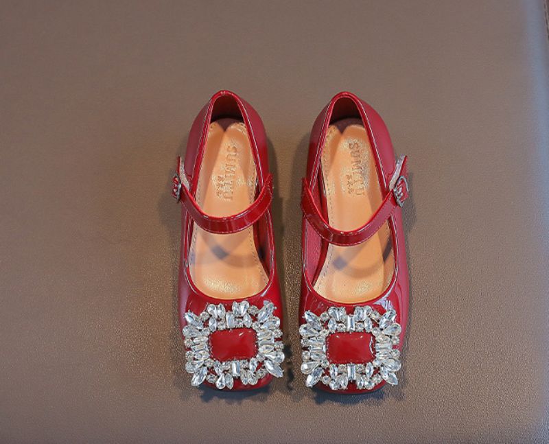 Aymara Platte Schoenen Voor Meisjes - Bordeauxrood