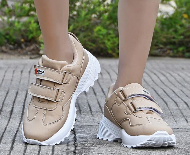 Aziel Jongens Hardloopschoenen - Beige