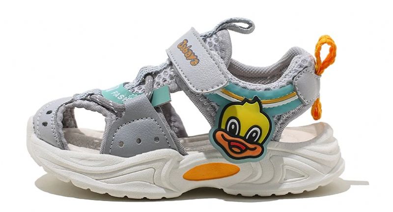 Azier Unisex Kindermode Sandaal - Grijs