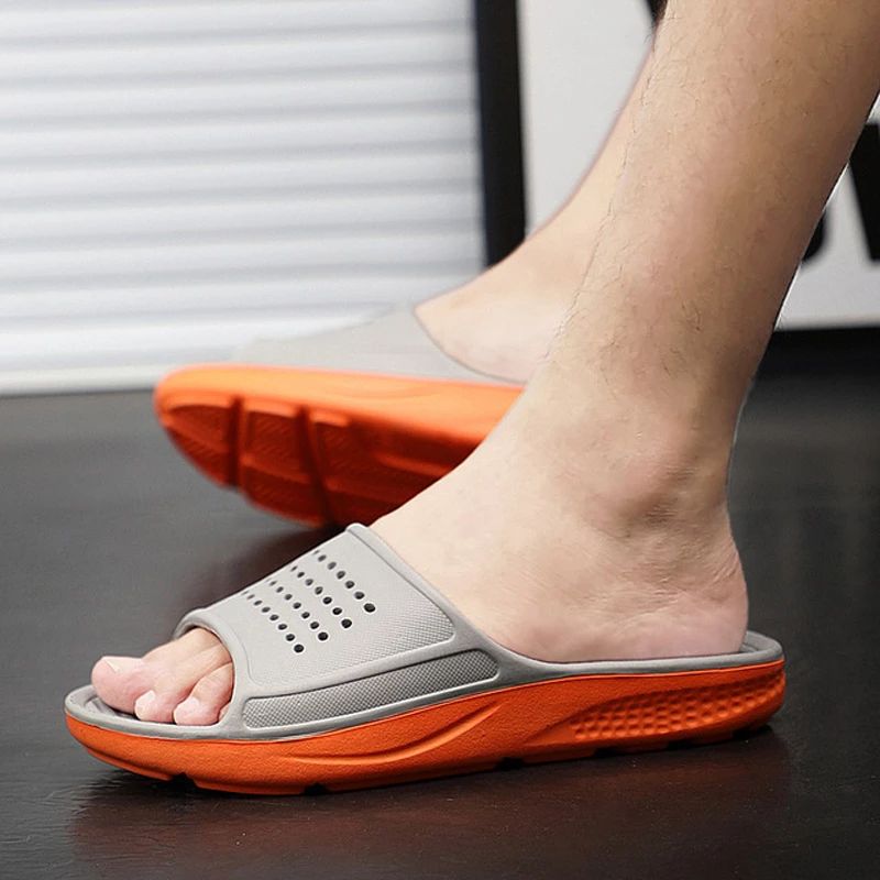 Azio Heren Indoor Sandalen - Zwart