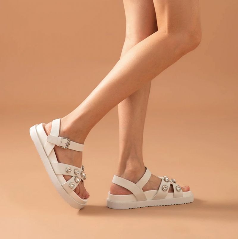 Azucena Sandalen - Beige