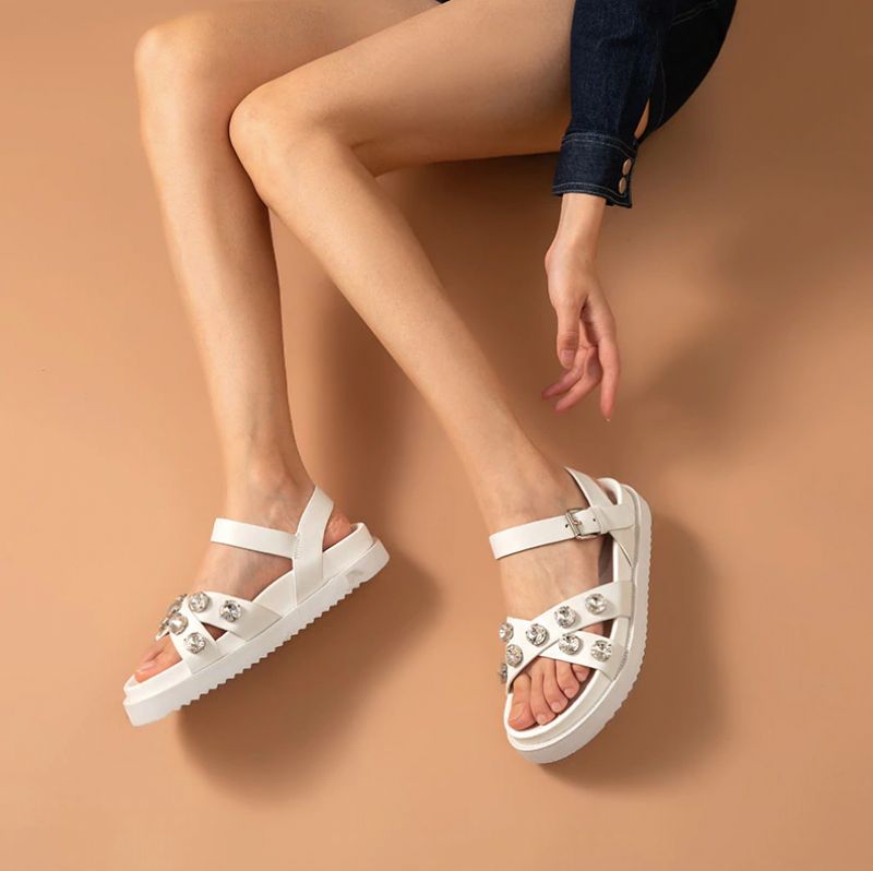 Azucena Sandalen - Beige