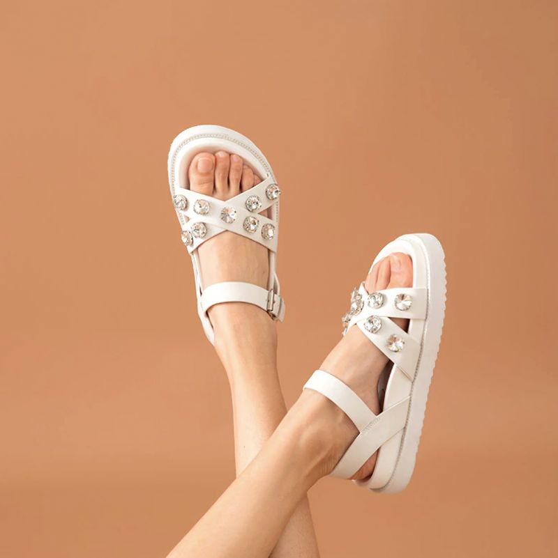 Azucena Sandalen - Beige