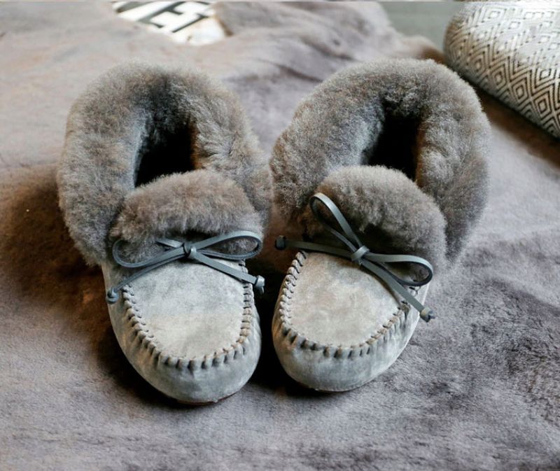 Bachi Dames Winter Enkellaarzen - Khaki