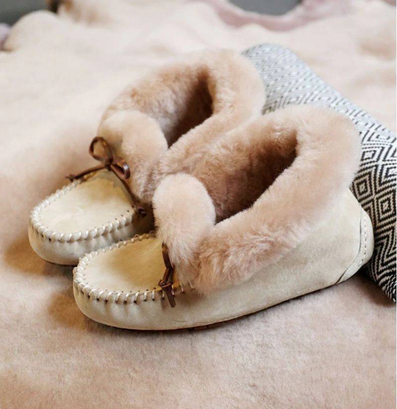 Bachi Dames Winter Enkellaarzen - Khaki