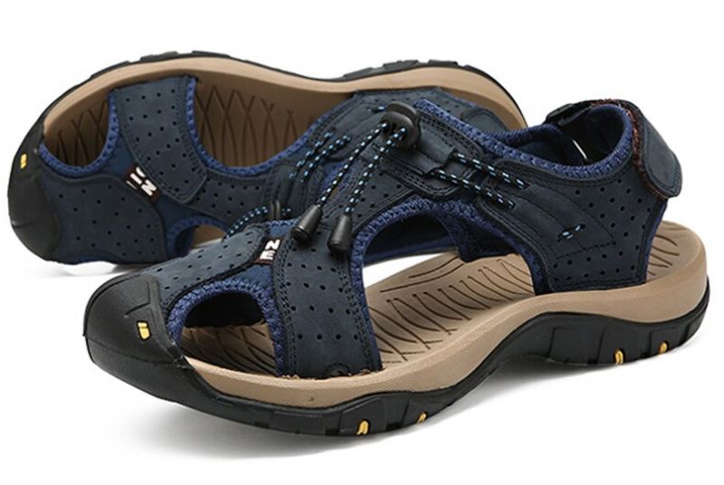 Baddas Heren Casual Sandalen - Blauw