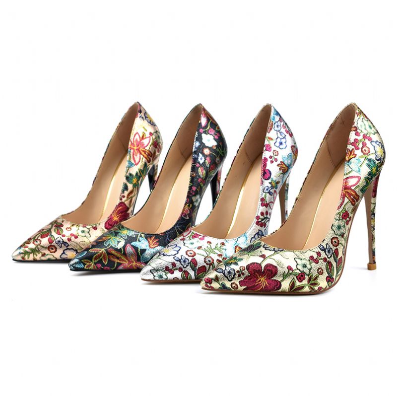 Bahari Pumps - Goud