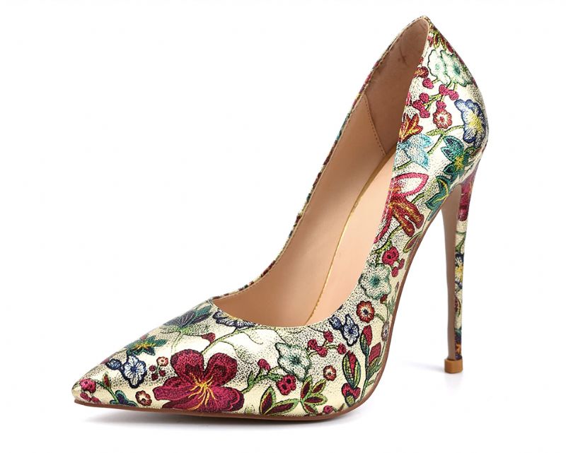 Bahari Pumps - Goud