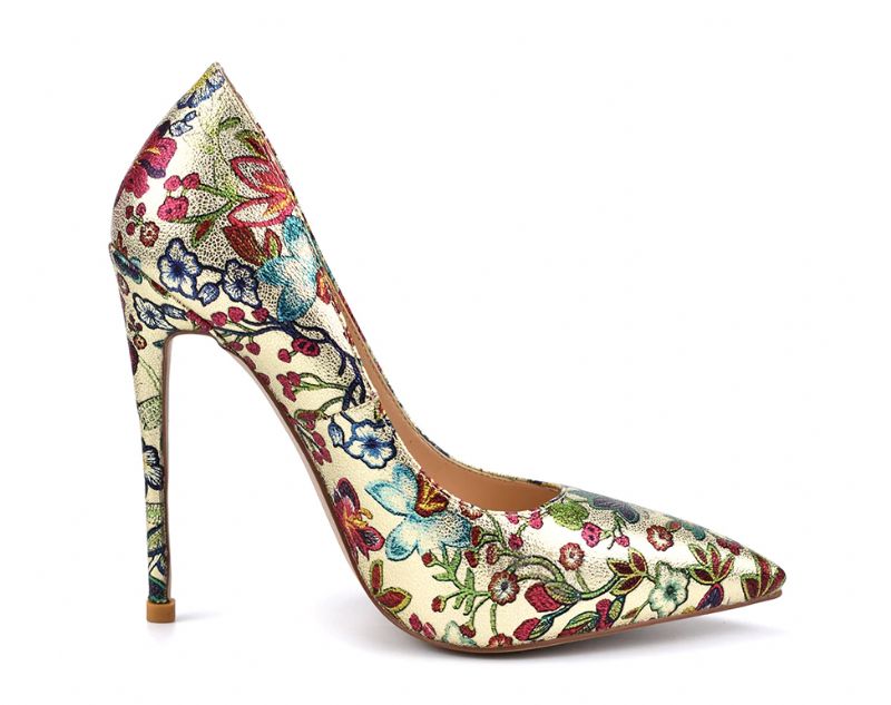 Bahari Pumps - Goud