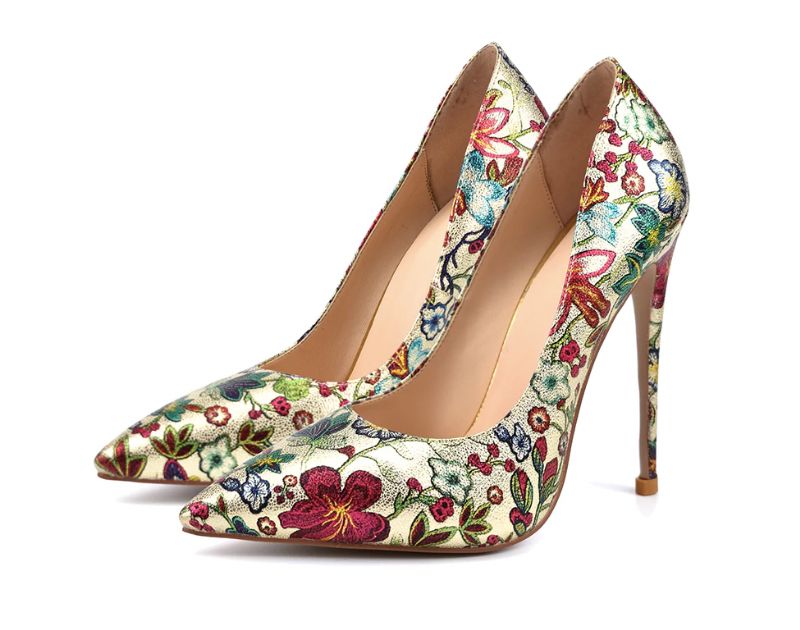 Bahari Pumps - Goud