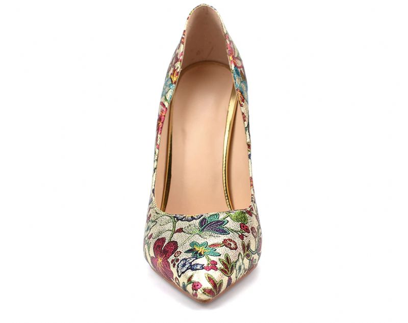 Bahari Pumps - Goud