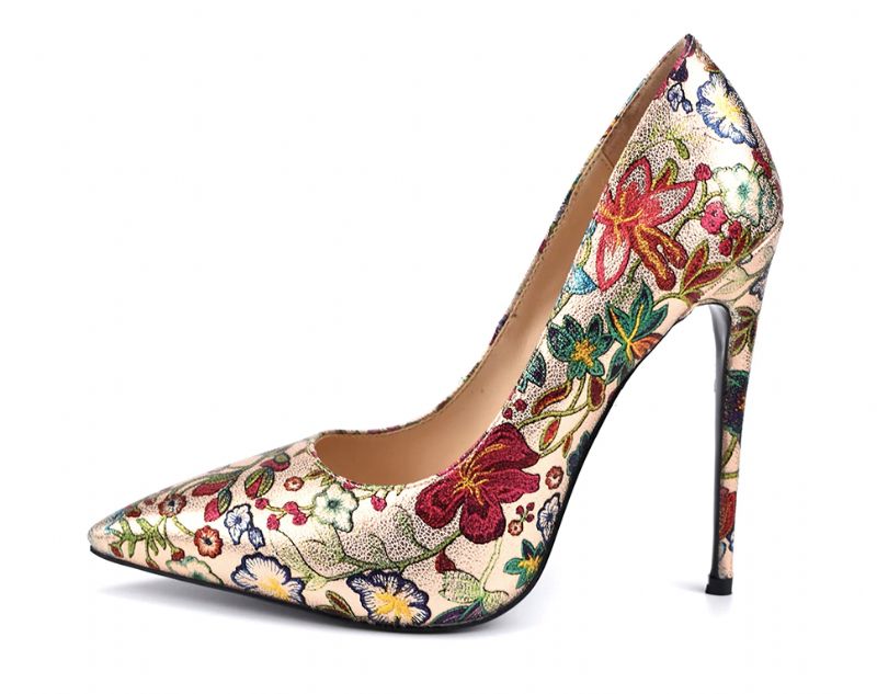 Bahari Pumps - Goud