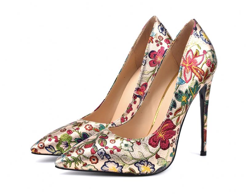 Bahari Pumps - Goud