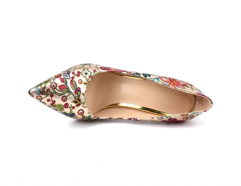 Bahari Pumps - Goud
