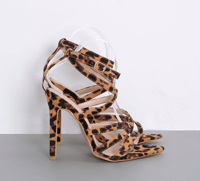 Baila Dames Hakken - Luipaard print