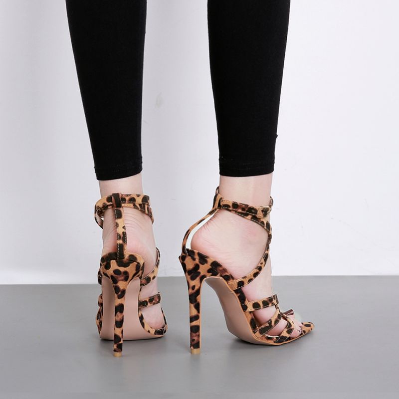 Baila Dames Hakken - Luipaard print
