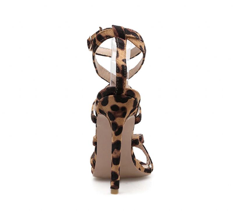 Baila Dames Hakken - Luipaard print