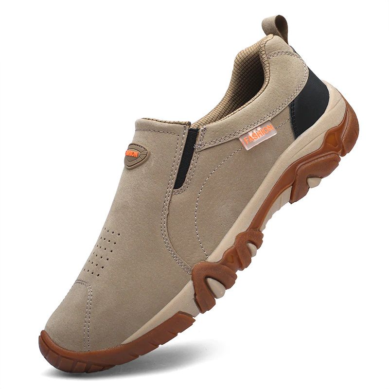 Balaguer Heren Slip-on Sneakers - Kaki