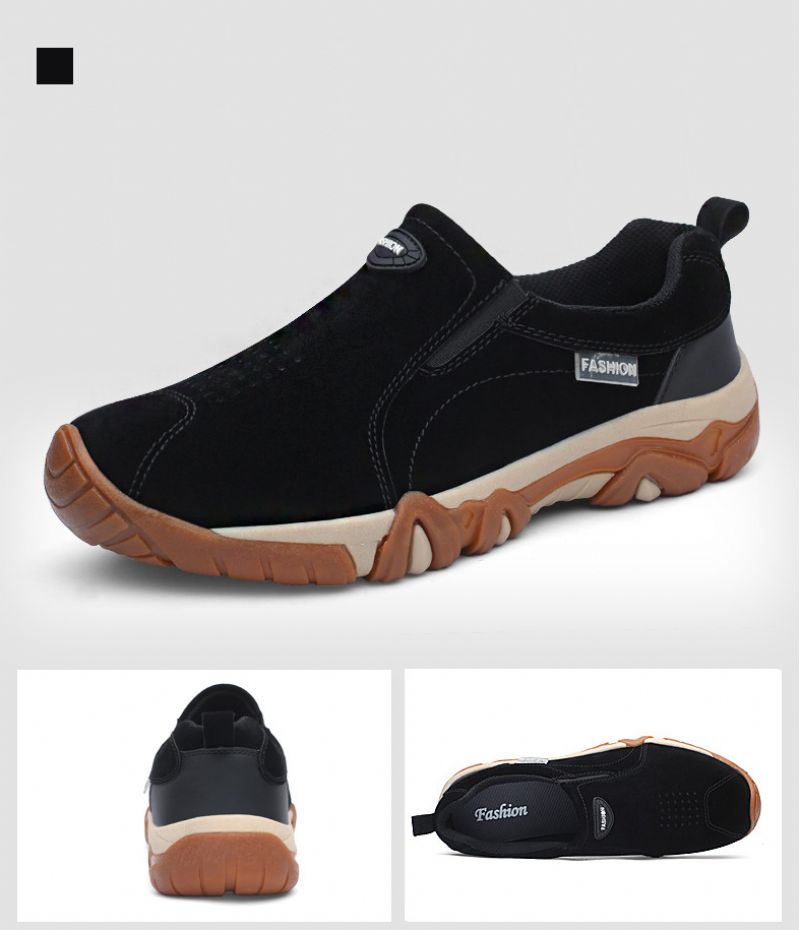 Balaguer Heren Slip-on Sneakers - Kaki