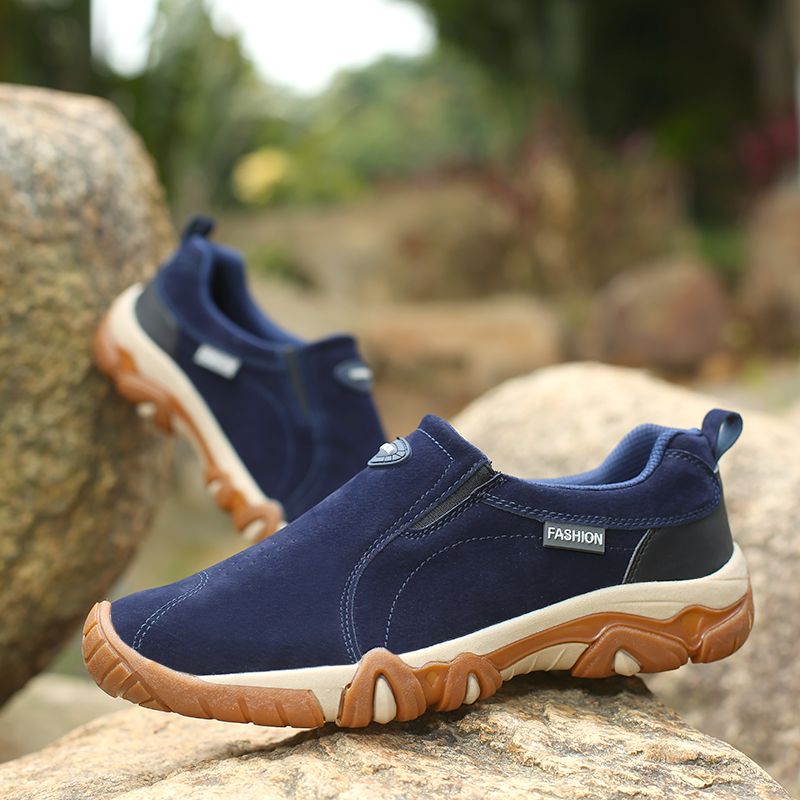 Balaguer Heren Slip-on Sneakers - Kaki