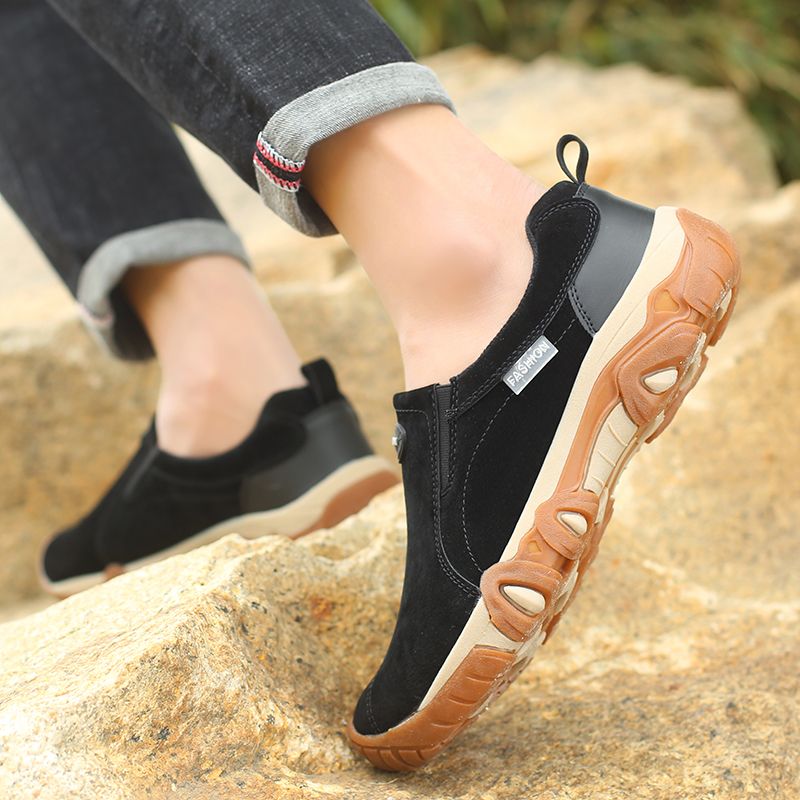 Balaguer Heren Slip-on Sneakers - Kaki