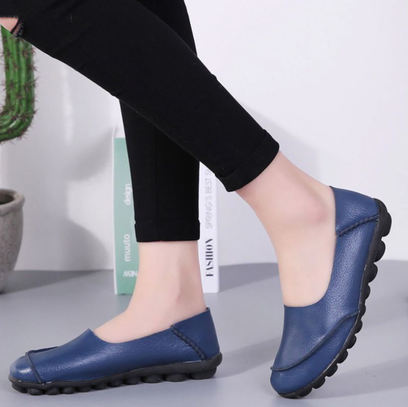 Bambina Dames Loafers Schoenen - Marineblauw Blauw