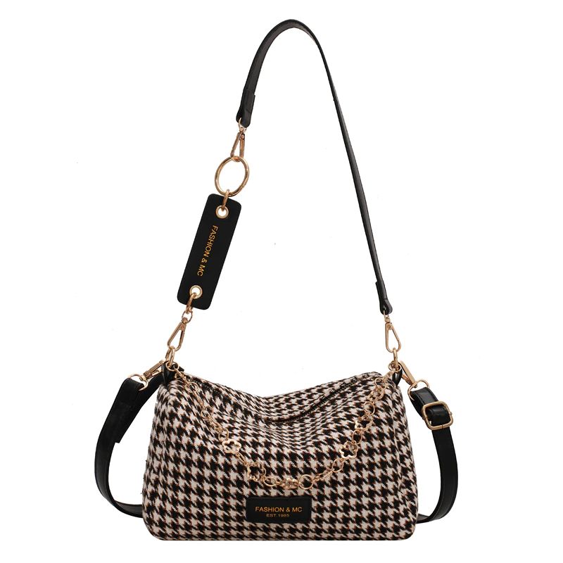 Bamby Dames Kleine Luxe Designer Handtas - Zwart