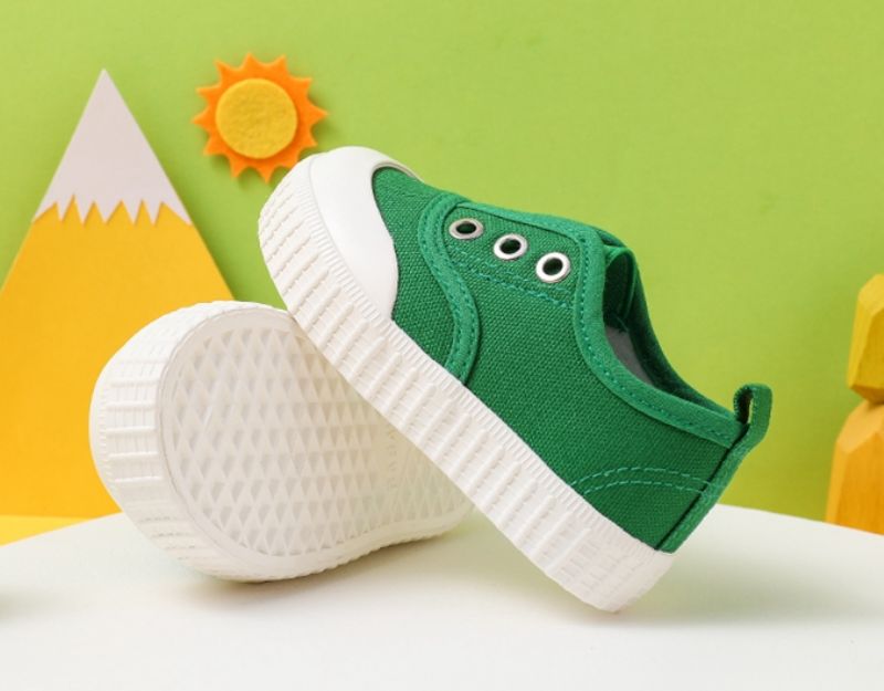 Banderas Unisex Casual Sneaker Voor Kinderen - Groen