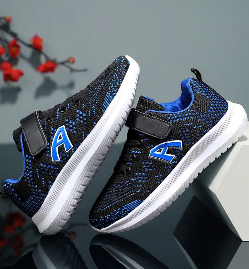 Bangui Unisex Hardloopschoenen Voor Kinderen - Zwart