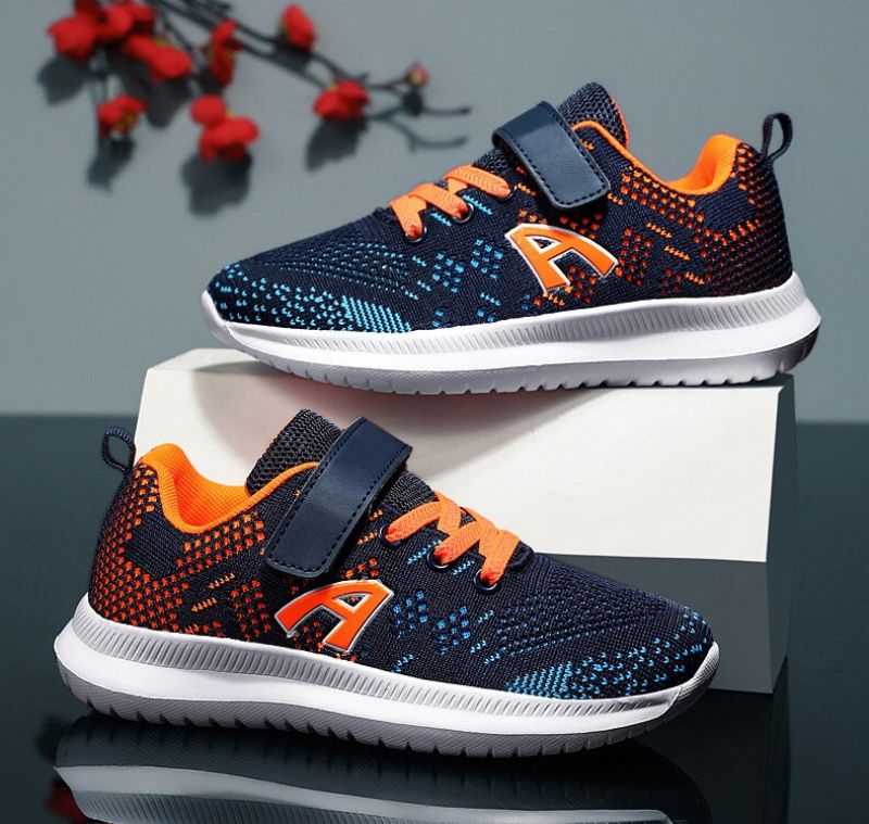 Bangui Unisex Hardloopschoenen Voor Kinderen - Zwart