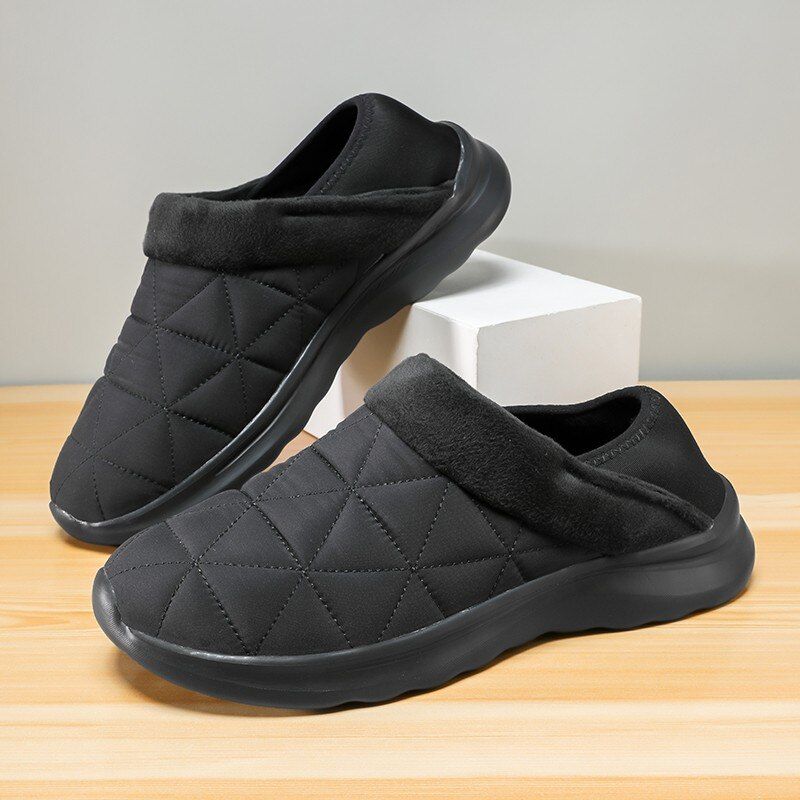 Banner Heren Winter Pantoffels - Blauw