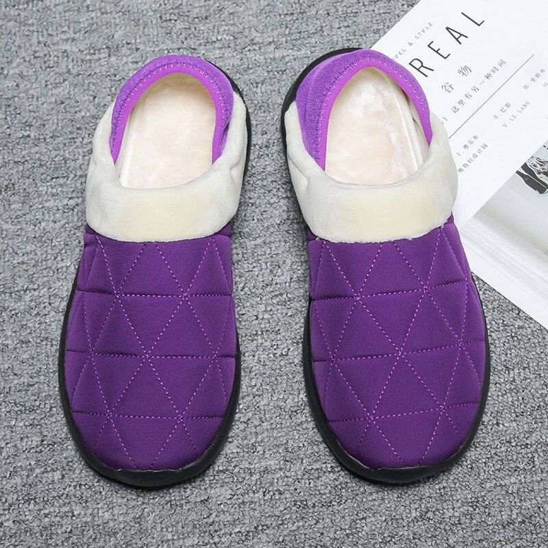Banner Heren Winter Pantoffels - Blauw