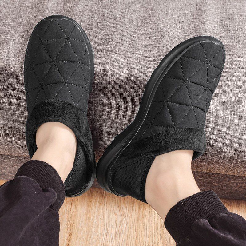 Banner Heren Winter Pantoffels - Blauw