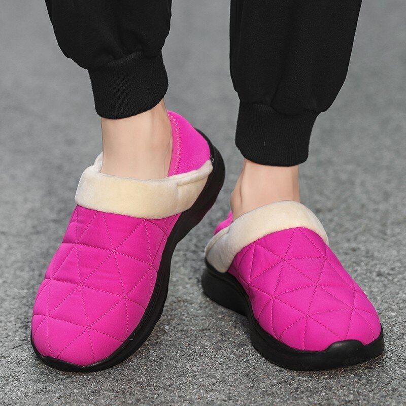 Banner Heren Winter Pantoffels - Blauw