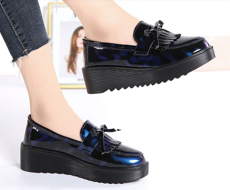 Baratta Dames Patent Oxford - Zwart