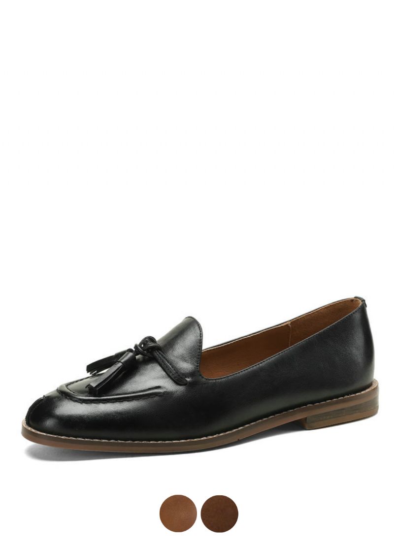 Barbara Dames Casual Platte Schoenen Loafers