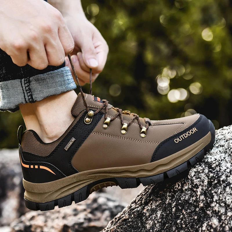 Barner Heren Wandelschoenen - Bruin