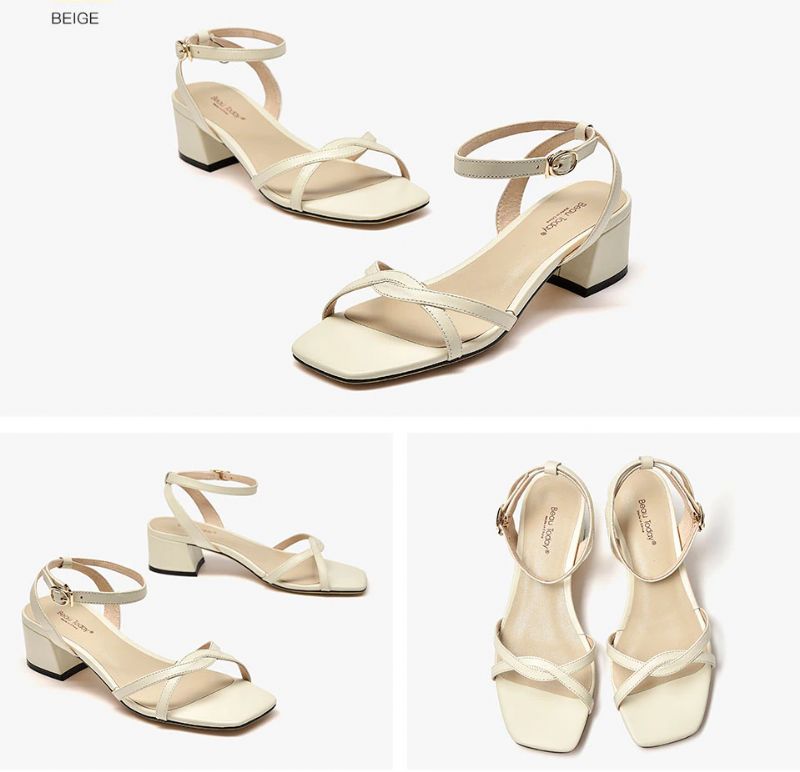Barny Dames Sandaal - Beige