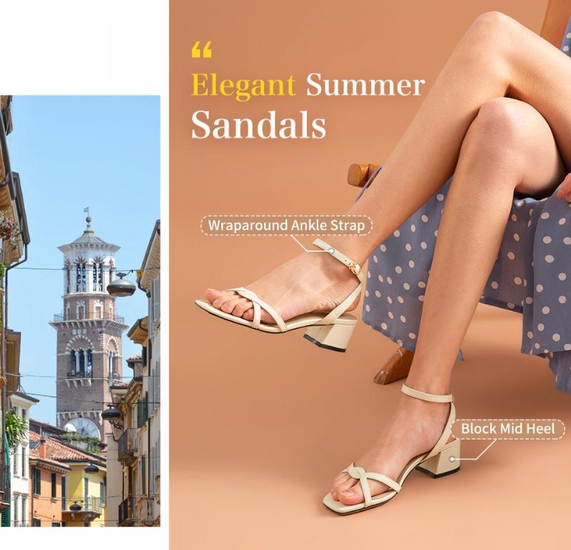 Barny Dames Sandaal - Beige