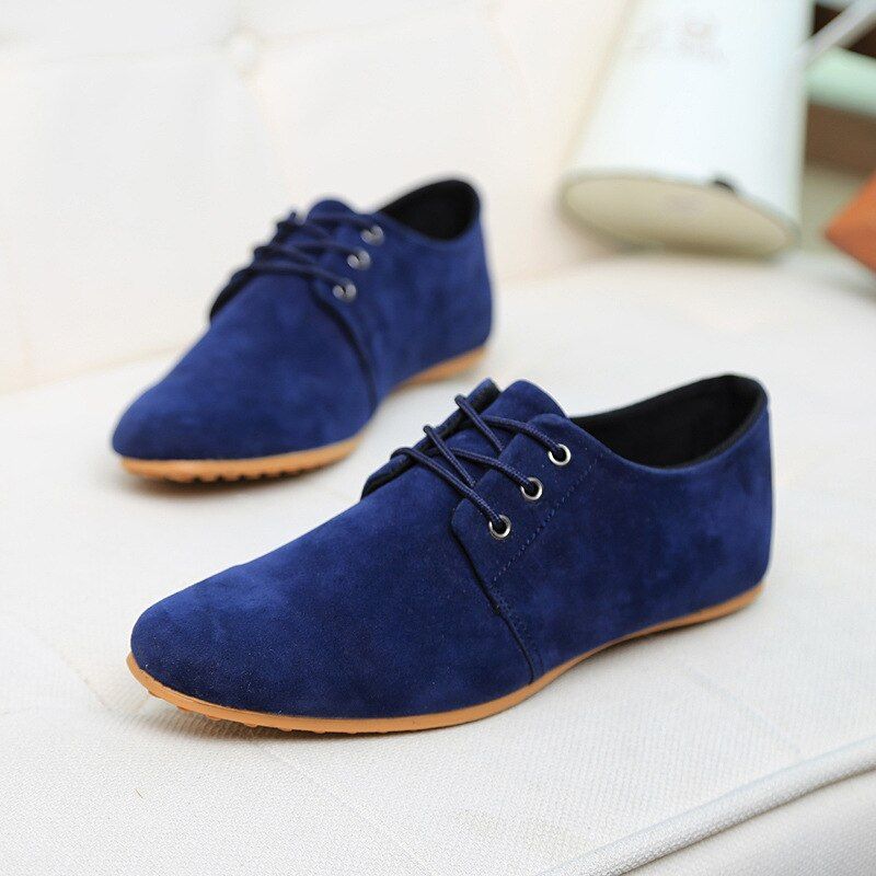 Baroja Heren Loafers Casual Schoenen - Blauw