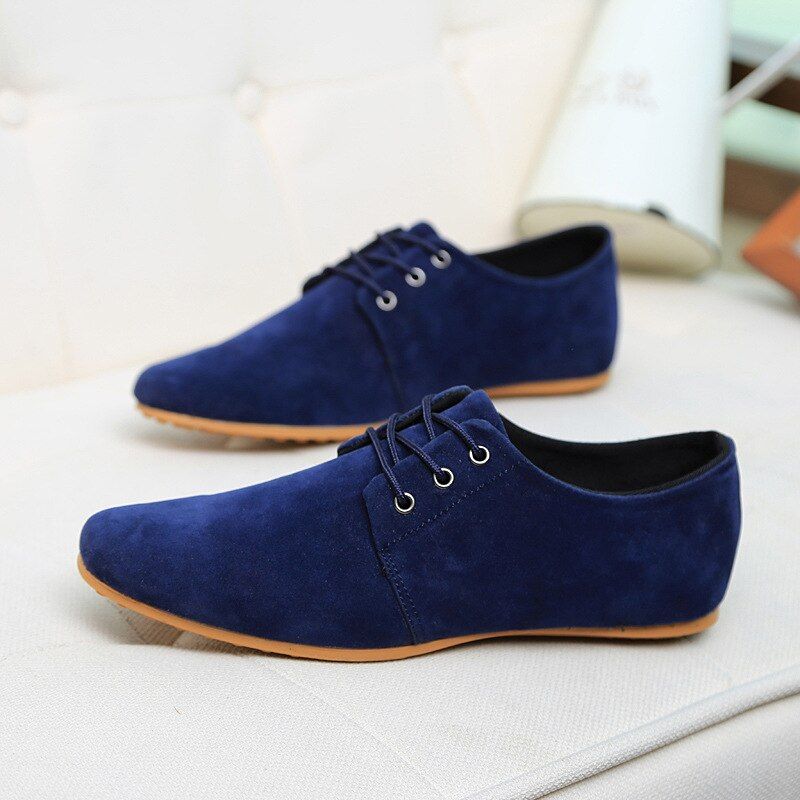 Baroja Heren Loafers Casual Schoenen - Blauw
