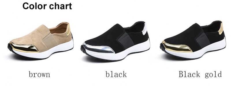 Barry Slip-ons - Zwart goud