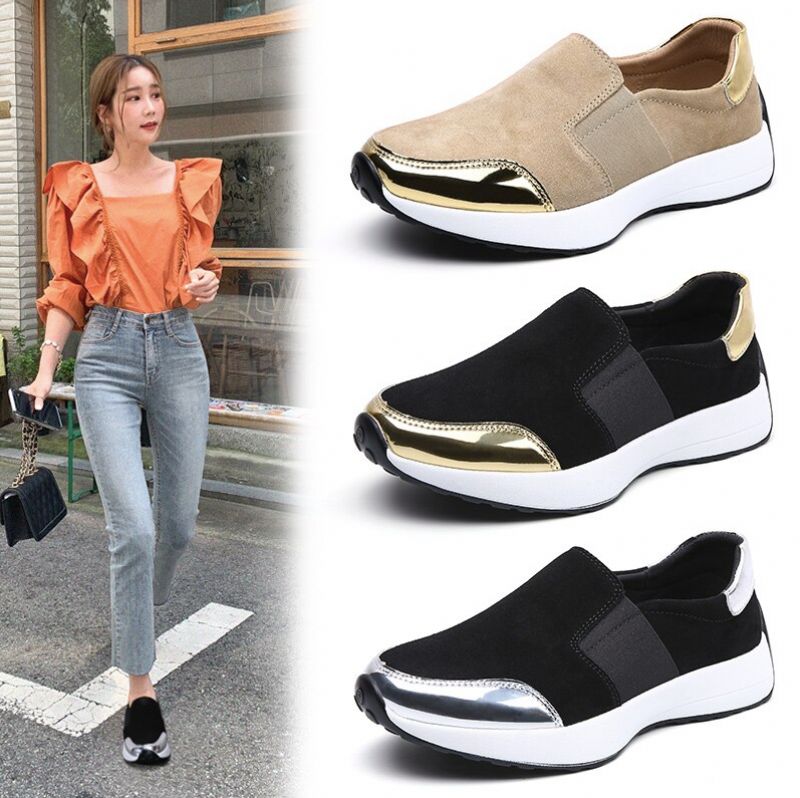 Barry Slip-ons - Zwart goud